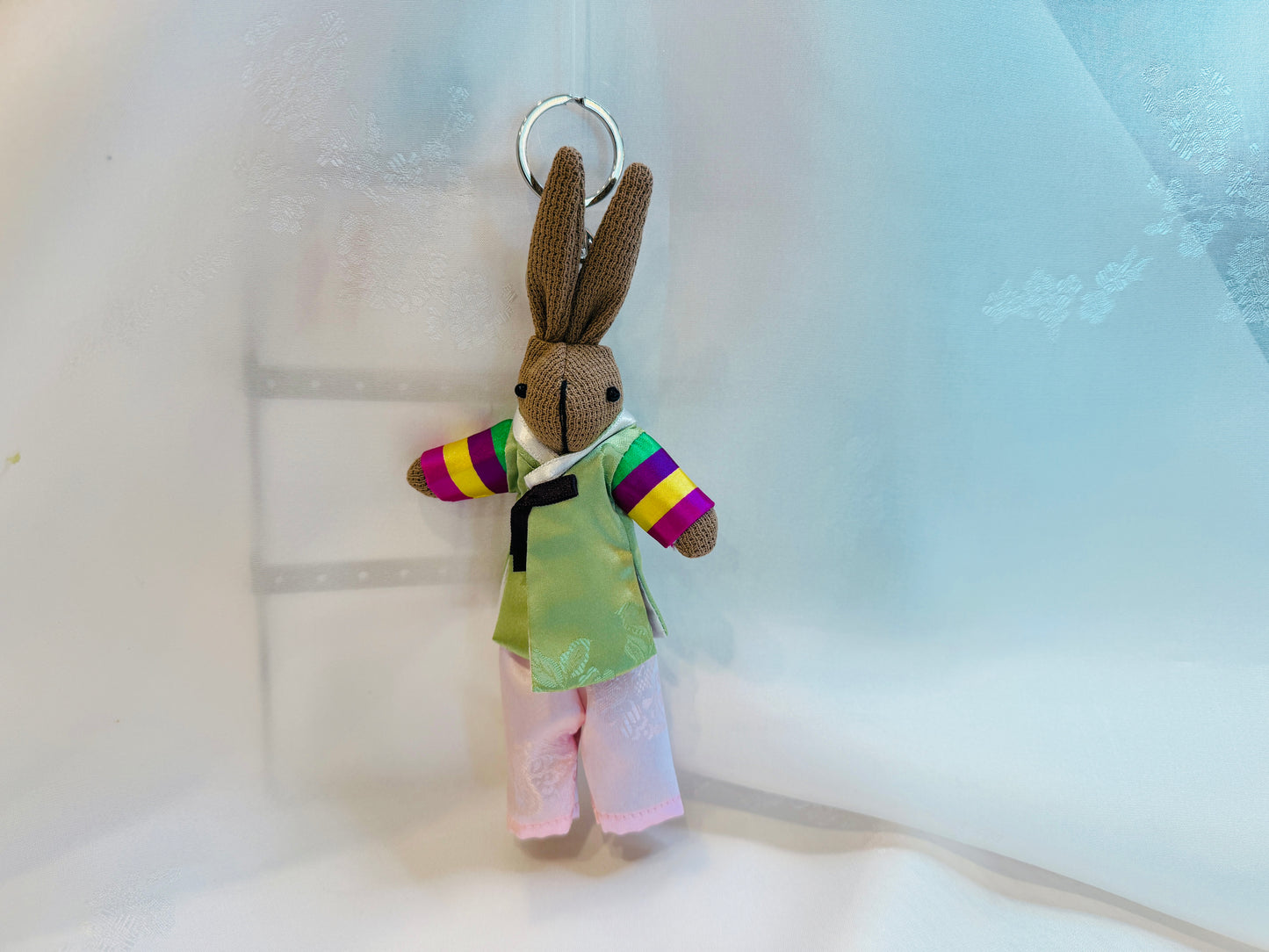 Bunnie Hanbok Keychain