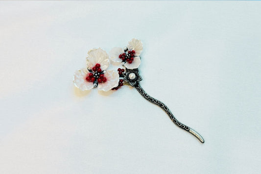 Cherry Blossom Traditional Korean Hair Pin