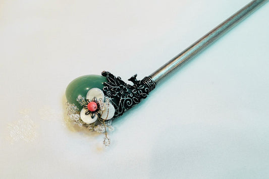 Full Bloom Traditional Korean Hair Pin Ornament