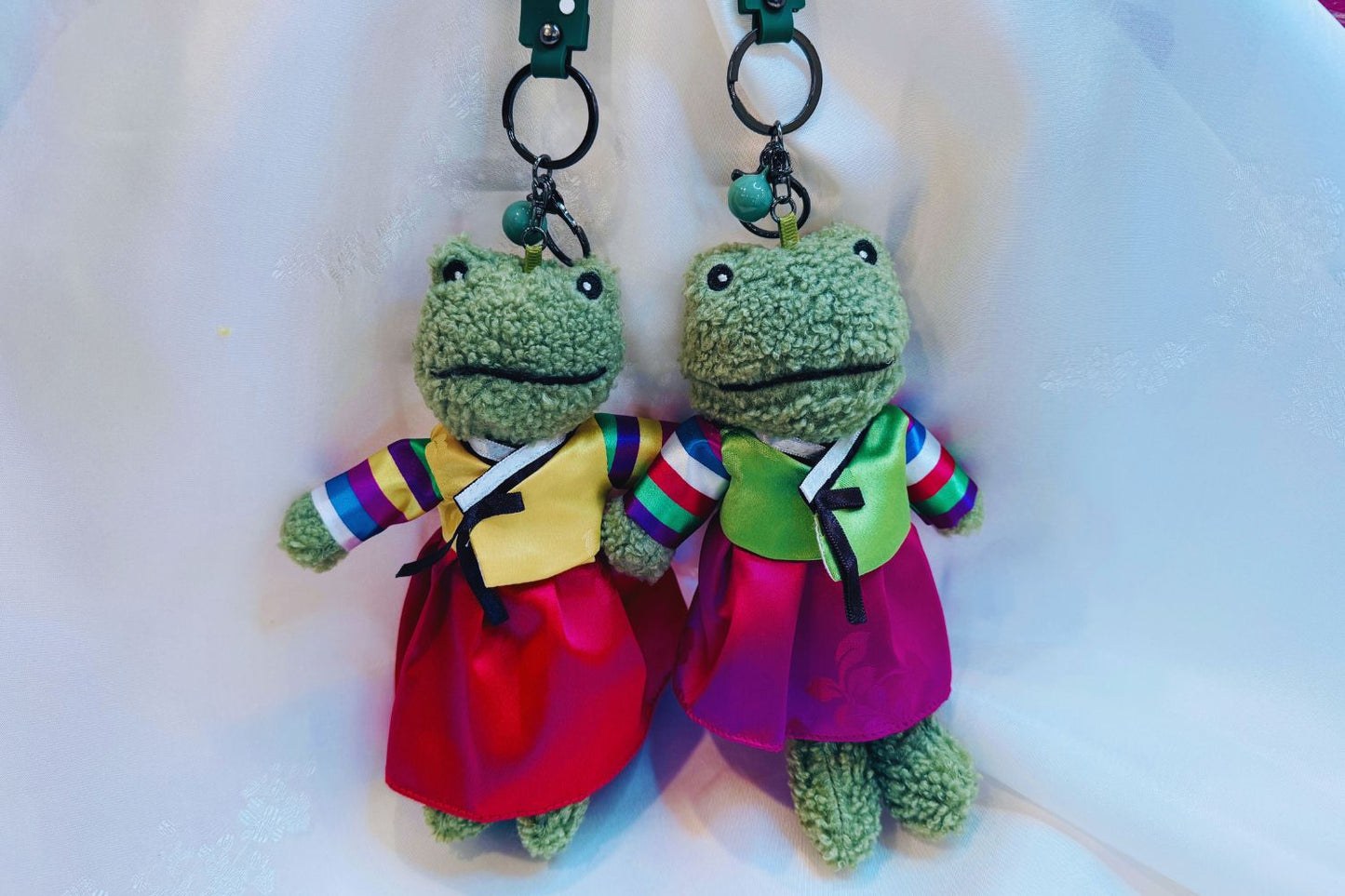 Frog Hanbok Keychain