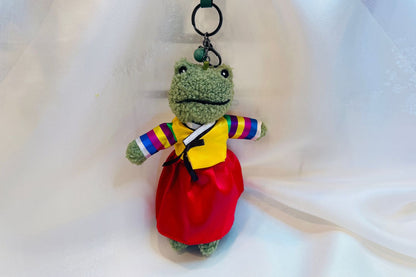 Frog Hanbok Keychain