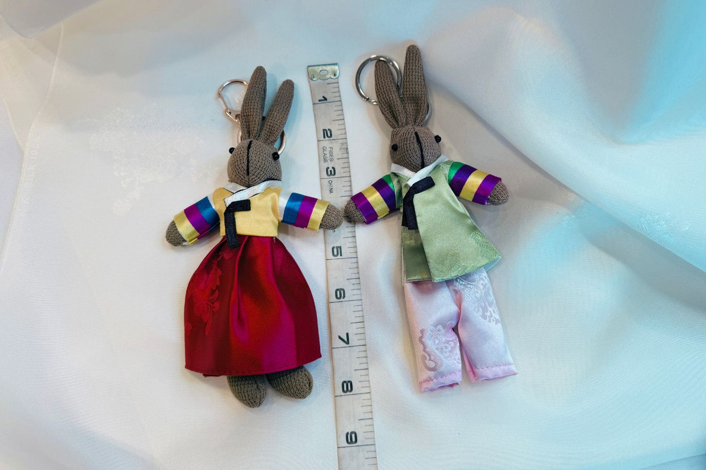 Bunnie Hanbok Keychain