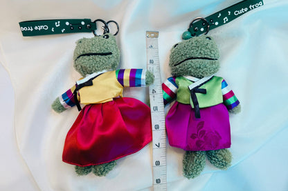 Frog Hanbok Keychain