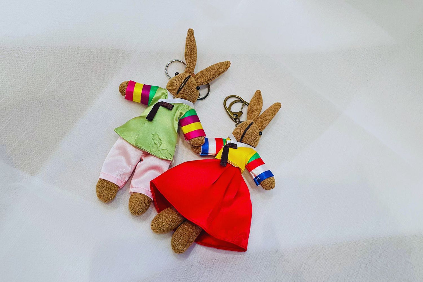 Bunnie Hanbok Keychain