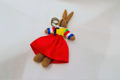 Bunnie Hanbok Keychain