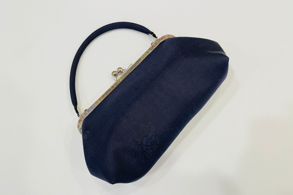 Silk handbag